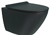 Комплект инсталляция Teymi Rapid SL с кнопкой GROHE золото глянец + унитаз ТОРНАДО Lina Pro Vortex Black F17519 № 19