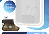 Зеркало настенное с подсветкой в ванную Teymi Solli Luxor 600х650 LED сенсор антипар T20401 T20401 № 25