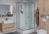 Душевая кабина Niagara Classic 100x80x200 средний поддон, матовое стекло 330844QBKG № 3