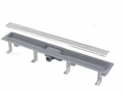 Превью фото Пластиковый водоотводящий желоб AlcaPlast APZ8-850M Simple № 1