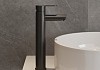 Смеситель для раковины Teymi Solli Black высокий, черный матовый T10252 № 6