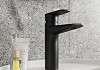 Смеситель для раковины черный матовый Teymi Kati T10219 № 6