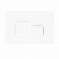 Превью фото Клавиша смыва Teymi Kati (подходит для инсталляций T70011, T70033, T70035) двойной смыв белый матовый T70021WM № 1