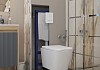 Комплект инсталляция Teymi Rapid SL с кнопкой GROHE белая + унитаз ТОРНАДО Helmi Vortex F17859 № 15