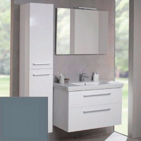 Комплект мебели для ванной 2DAY2 80 aqua grey A98000WB+71758001