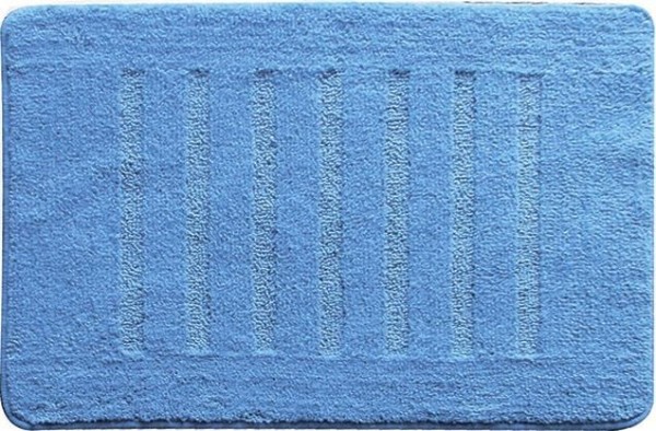 Коврик для ванной Milardo Dainty Curves (blue) 300M470M12
