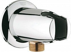 Превью фото Шланговое подключение Grohe Movario 28406000 держатель для душа № 1