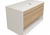 Тумба подвесная для ванной 85 см Teymi Ritta корпус белый фасад дуб T60540 T60540 № 9