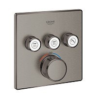 Превью фото Термостат для встраиваемого монтажа на 3 выхода Grohe Grohtherm SmartControl 29126AL0 № 1