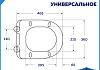 Сиденье для унитаза Teymi S40201 (совместимо T40201; T40601; T40103; T40203; T40104; T40506) быстросъемное, дюропласт, микролифт № 8
