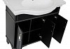 Комплект мебели для ванной Aquanet Валенса 90 черный краколет/серебро 180447 180447 № 7