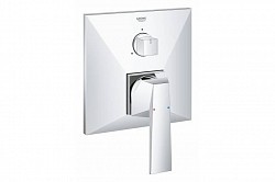 Превью фото Внешняя часть смесителя для ванны GROHE Allure Brilliant с переключателем на 3 положения, хром (24099000) № 1