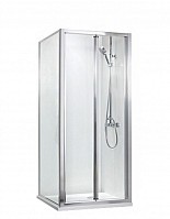 Превью фото Душевой уголок BRAVAT Line без поддона с одной складной дверью 90x90x200 (BS090.2122A) № 1