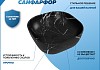 Раковина для ванной накладная Teymi Solli 41 artceramic цвет мрамор черный матовый T50383 № 2