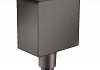 Шланговое подключение Hansgrohe Fixfit Square 26455340 Черный шлифованный хром