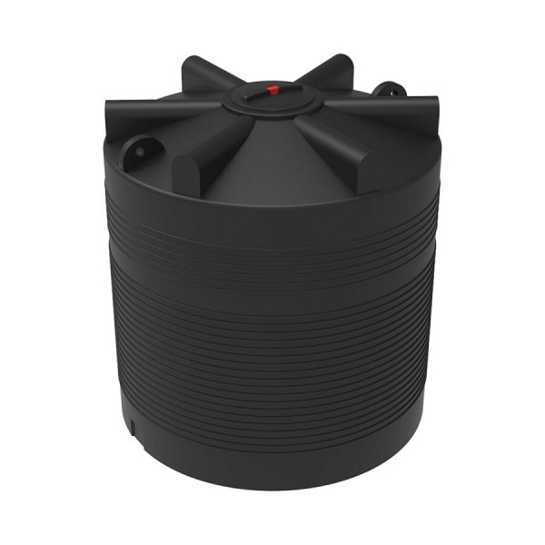 Емкость ЭкоПром ЭВЛ 5000 с крышкой с дыхательным клапаном черный 110.5000.899.0