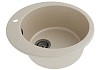 Мойка для кухни 51х51 бежевая матовая Teymi Lori Midi T120127 № 10