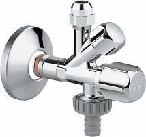 Превью фото Вентиль Grohe WAS 22036000 комбинированный 1/2" с уплотнительным кольцом № 1