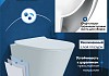 Инсталляция с унитазом комплект 7 в 1 Teymi унитаз подвесной безободковый Solli Pro Vortex кнопка черная F16305 № 7