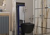 Комплект 3 в 1 инсталляция Grohe Rapid SL + Унитаз подвесной Teymi Lina Pro Vortex Black + кнопка хром F18123 № 16