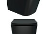 Комплект инсталляция Teymi Rapid SL с кнопкой GROHE золото глянец + унитаз ТОРНАДО Helmi Pro Vortex Black F17879 № 19
