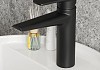Смеситель для раковины черный матовый Teymi Kati T10219 № 18