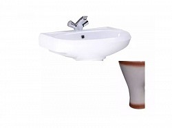 Превью фото Раковина Santeri Вест c переливом декор бежевый 131118S0711B0 № 1