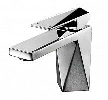 Превью фото Смеситель на раковину низкий Bravat ICEBERG F176110C № 1