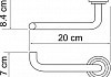 Держатель туалетной бумаги Wasserkraft Ammer K-7096 № 4