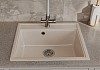 Мойка для кухни 60х51 бежевая матовая Teymi Lori Maxi T120123 № 9