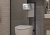 Комплект 3 в 1 инсталляция Grohe Rapid SL + Унитаз подвесной Teymi Lina S + кнопка хром F17135 № 16