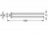 Полотенцедержатель Grohe Atrio New 40308GL3 холодный рассвет № 2