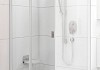 Дверь для душевого уголка Ravak CRV2-80 Transparent, профиль белый