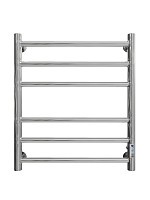 Превью фото Полотенцесушитель электрический Маргроид Лина (ВхШ) 60х50, П(3+3) Straight, таймер, скрытый монтаж, правое подключение, хром 4690569172452 № 1