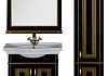 Комплект мебели для ванной Aquanet Валенса 80 черный краколет/золото 180459 180459 № 2