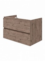 Превью фото Тумба подвесная для ванной 80 см Teymi Laina дуб темный T60815 № 1