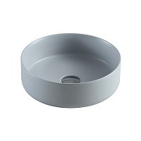 Превью фото Раковина Azario 355x355x120, накладная, светло-серый, матовый № 1