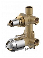 Превью фото Скрытая часть встраиваемого смесителя (2-функц) Bravat Built-in D982CP-A-RUS № 1