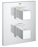 Превью фото Термостат для душа Grohe Grohtherm Cube 19959000+35500000 № 1