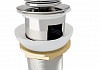 Донный клапан для раковины с переливом Teymi Ritta хром T140125 № 8
