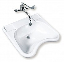 Превью фото Раковина хирургическая Rosa 65 без отверстия Вн УмБ07 № 1