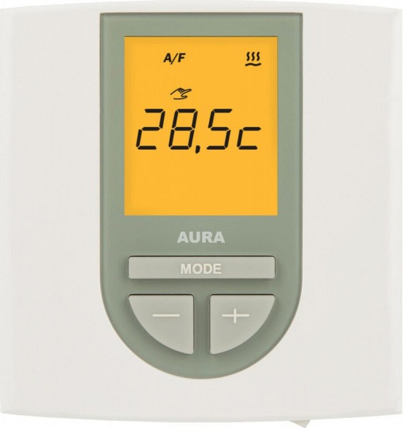 купить Терморегулятор Aura Technology VTC 550 белый для квартиры и дома