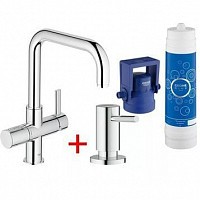 Превью фото Смеситель для кухни Grohe Blue 124106 № 1