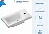 Комплект тумба Teymi Mikra 40 с раковиной Santek Миранда 40 T60719_1WH302500 № 4