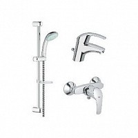 Превью фото Комплект смесителей с душем Grohe Eurosmart 117922 № 1