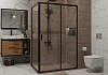 Душевое ограждение Niagara Nova NG-82-12AB-A90B 120x90x190 прямоугольник, дверь раздвижная NG-82-12AB-A90B № 2