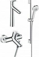 Превью фото Душевой комплект Hansgrohe Talis S 72400000 для ванны с душем № 1