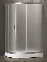 Превью фото Душевое ограждение Loranto CS-1285 SK low R 100х80х195, поддон 14 см № 1