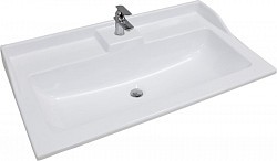 Превью фото Раковина мебельная Акватон Фабиа 800 белая 1A708031FB010 № 1