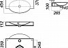 Тумба с раковиной Акватон Инфинити 76 Н белая 1A1967K1IF010 № 5